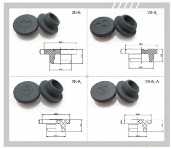 28mm Pharmaceutical Butyl Rubber Stopper
