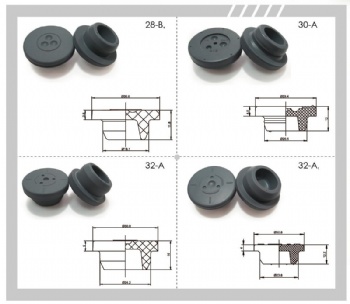 28mm-30mm-32mm Pharmaceutical Butyl Rubber Stopper