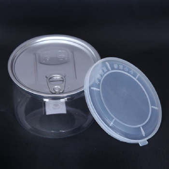 100mm-75mm PET Can with Aluminum Cap