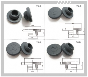 26mm-28mm Pharmaceutical Butyl Rubber Stopper