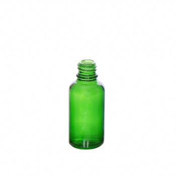 Essential Oil Green Glass Bottle DIN18MM