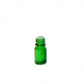 Essential Oil Green Glass Bottle DIN18MM