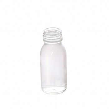 Flint Glass Bottle for Syrup DIN28MM