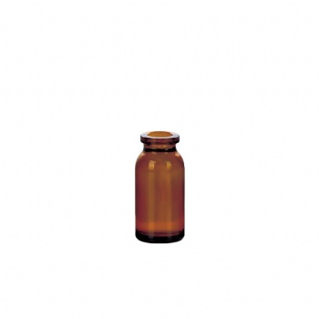 Amber Moulded Glass Vila for Injection