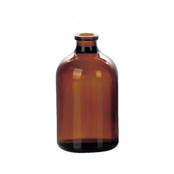Amber Moulded Glass Vila for Injection
