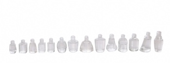 Flint Nail Polish Glass Bottle